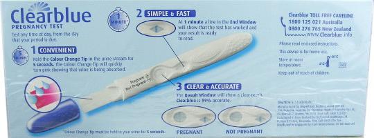 стоимость теста на беременность Clearblue