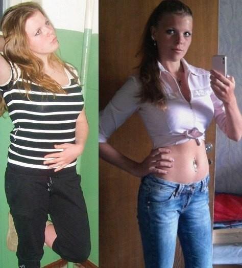 Яичная диета - фото до и после