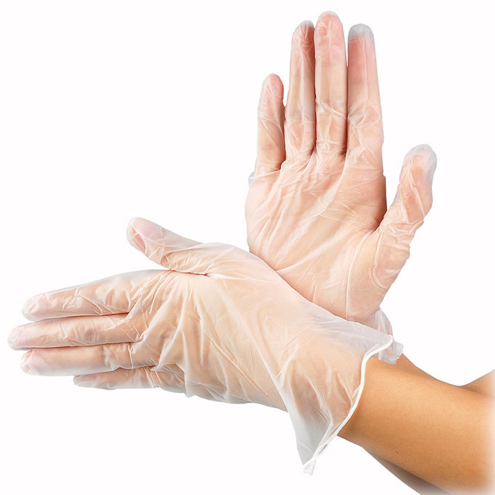 Виниловые перчатки