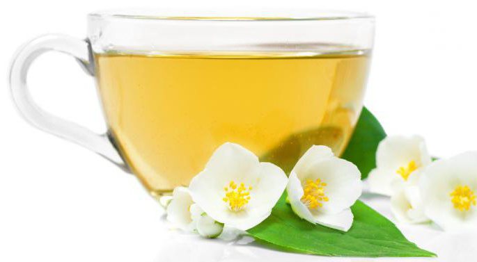 чай из цветков жасмина