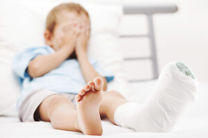 Травма стопы у ребенка