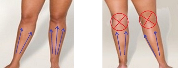 Вакуумный массаж ног (голени)