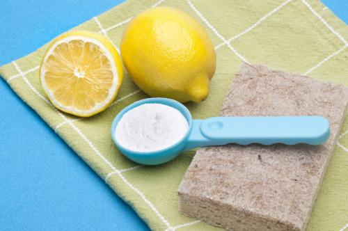Сода и лимон для удаления зубного камня