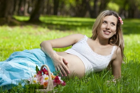 Питание в начале беременности