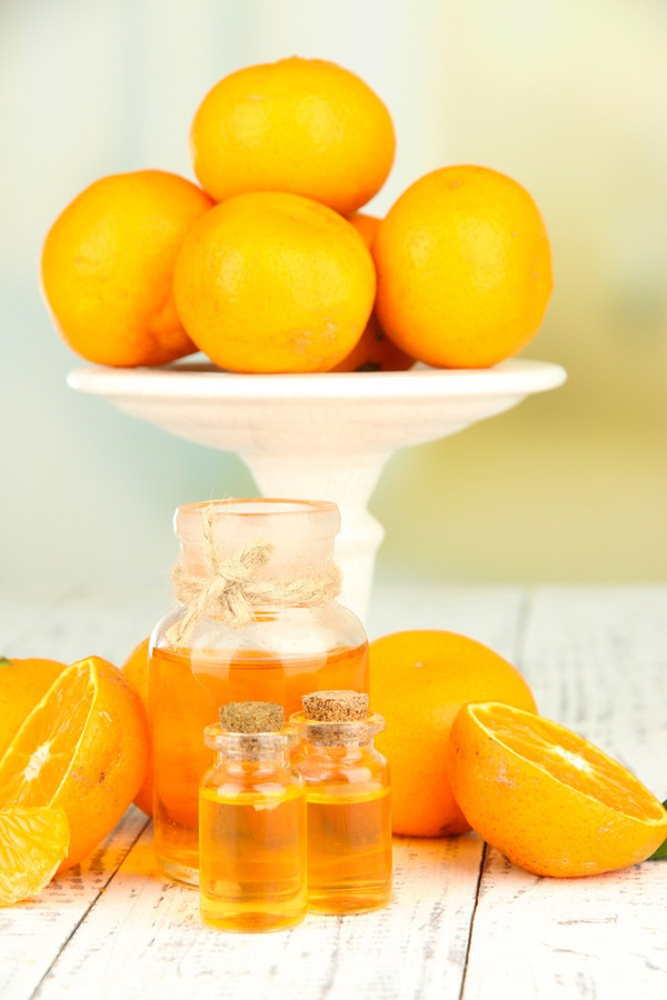 Маски из апельсинового масла