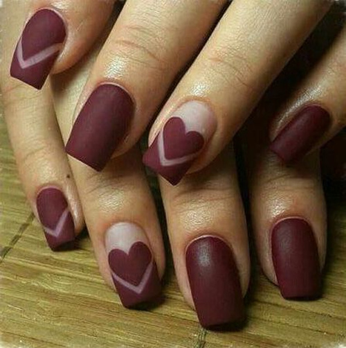 red-matte-heart-nails