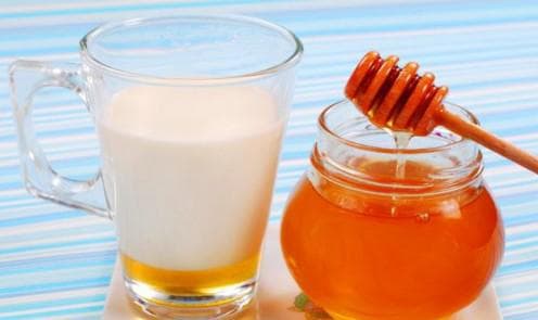 мёд как добавка к молоку от кашля