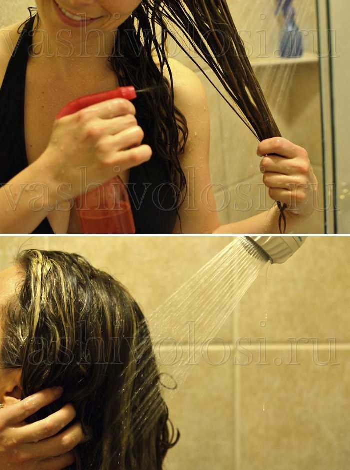 Мытье волос содой