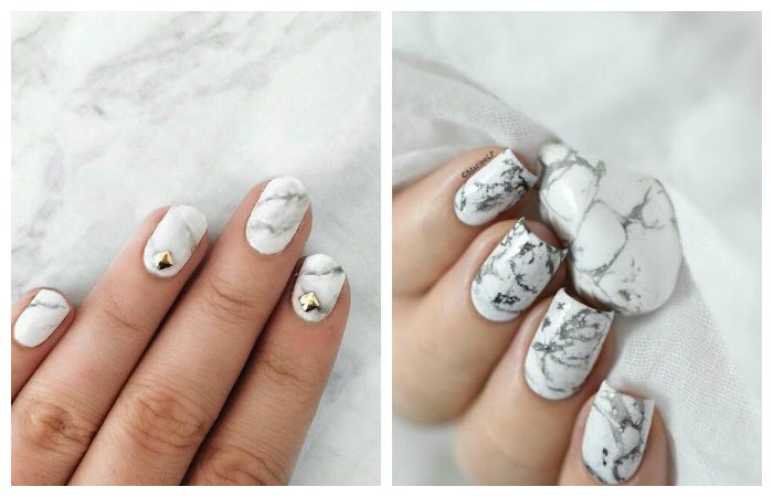 Stone nail-art, фото