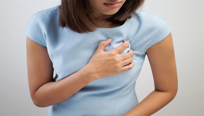 Симптомы заболеваний груди