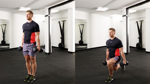 Упражнения с гантелями для похудения для мужчин: комплекс тренировок, чтобы убрать живот и бока в домашних условиях