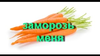 Заморозка моркови отличный проверенный способ на зиму