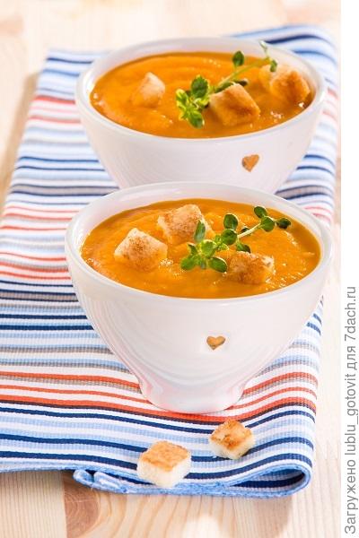 Холодный суп-пюре из моркови