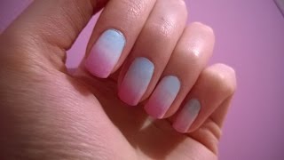 Как сделать маникюр "Градиент" в домашних условиях? (Gradient Nails)