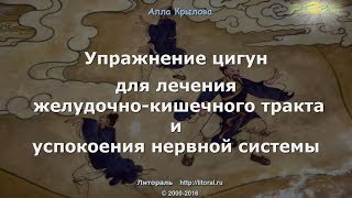 Упражнение цигун для лечения желудочно-кишечного тракта и успокоения нервной системы