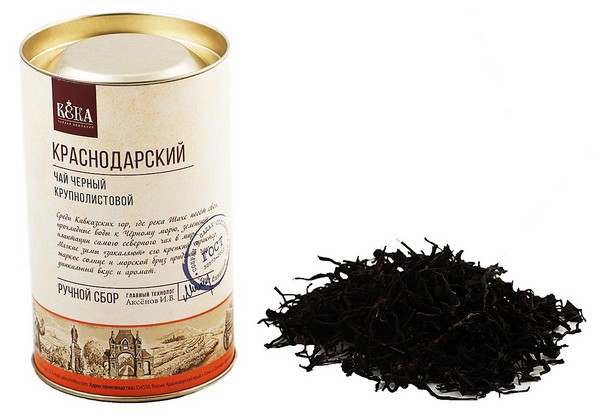 Единственный крупнолистовой российский чай