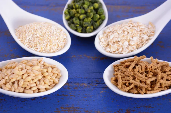 Здоровые высоковолокнистых пребиотик зерна — стоковое фото