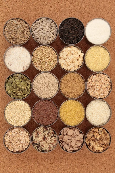 Крупы, зерна и семян — стоковое фото